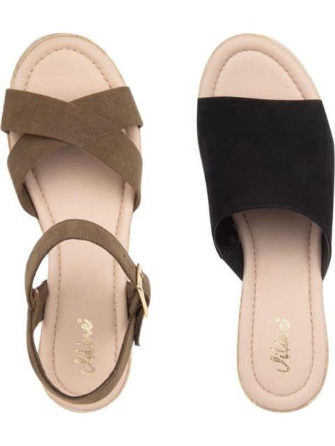 SANDALIA PLATAFORMA MULTICOLOR VI LINE