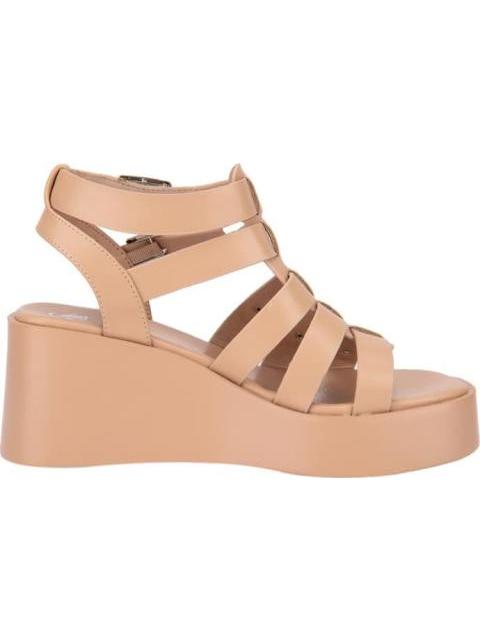 SANDALIA GLADIADORA CAMEL VI LINE FASHION