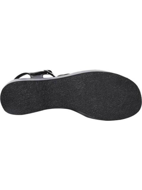 SANDALIA PLATAFORMA MONOCOLOR NEGRO VI LINE FASHION