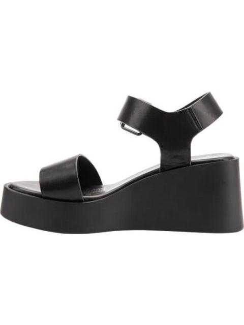SANDALIA CON PLATAFORMA NEGRO VI LINE FASHION