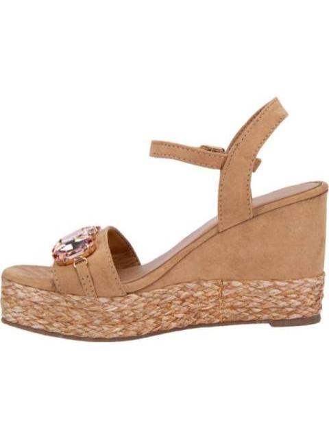 SANDALIA PLATAFORMA CAMEL VI LINE FASHION