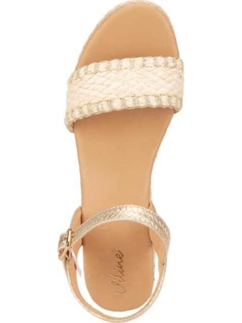 SANDALIA PLATAFORMA BEIGE VI LINE