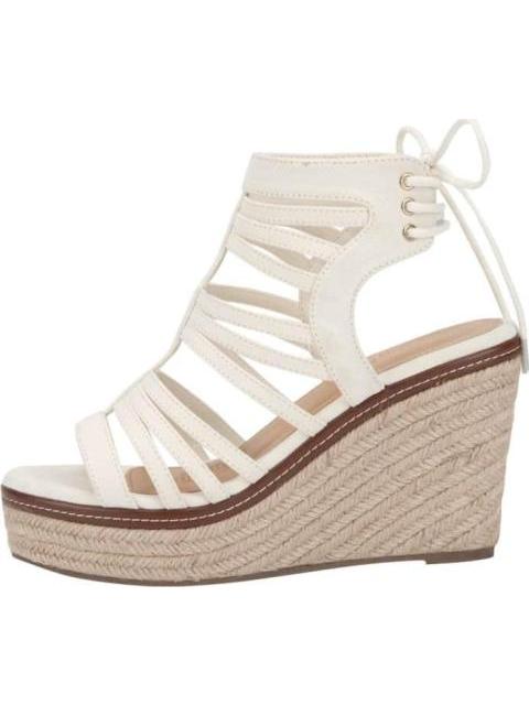 SANDALIA ROMANA CON PLATAFORMA BEIGE/HUESO VI LINE