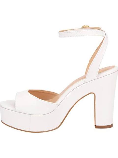SANDALIA PLATAFORMA TACON BLANCO YAELI