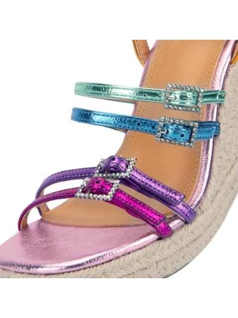 SANDALIA PLATAFORMA MULTICOLOR VI LINE FASHION