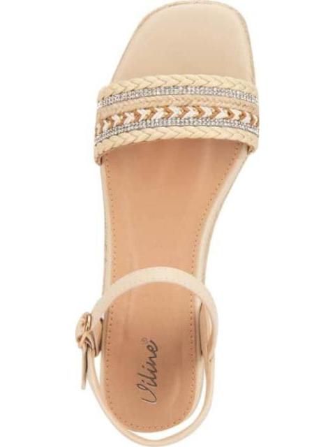 SANDALIA PLATAFORMA BEIGE/HUESO VI LINE
