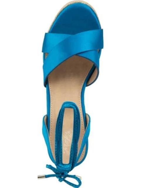 SANDALIA PLATAFORMA AZUL VI LINE FASHION