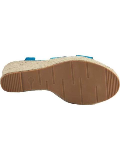 SANDALIA PLATAFORMA AZUL VI LINE FASHION