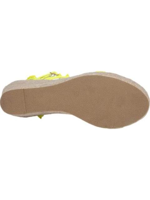SANDALIA PLATAFORMA YUTE ESTOPEROLES LIMON VI LINE FASHION