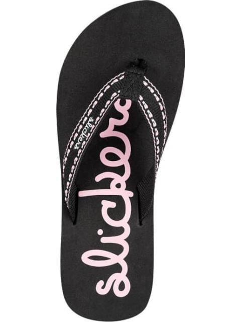 SANDALIA DE PLAYA NEGRO SLICKERS