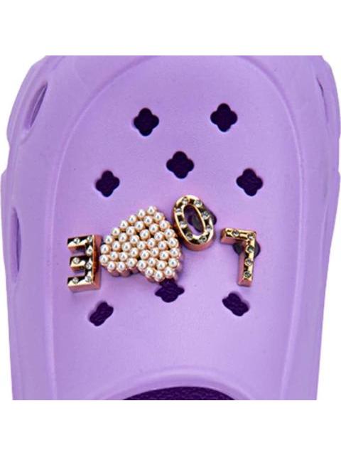 SANDALIA ZUECO LILA GREEN BOX