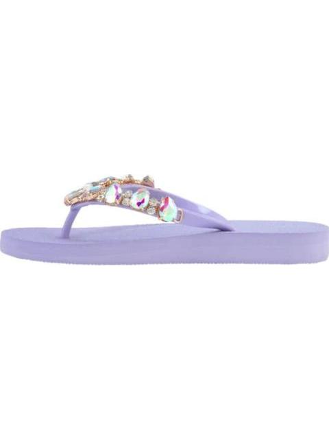 SANDALIA PLAYA CON PIEDRAS LILA BANANA PRICE