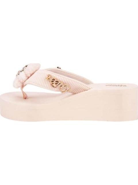 SANDALIA CON PLATAFORMA BEIGE/HUESO BANANA PRICE