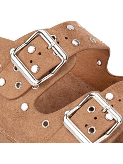 SANDALIA ESTOPEROLES CAMEL VI LINE FASHION