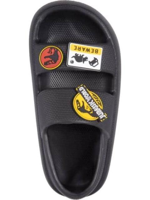 SANDALIA PREMOLDEADA DINOSAURIOS NEGRO JURASSIC WORLD
