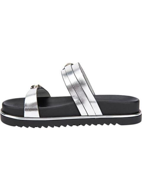 SANDALIA METALICA PLATA VI LINE