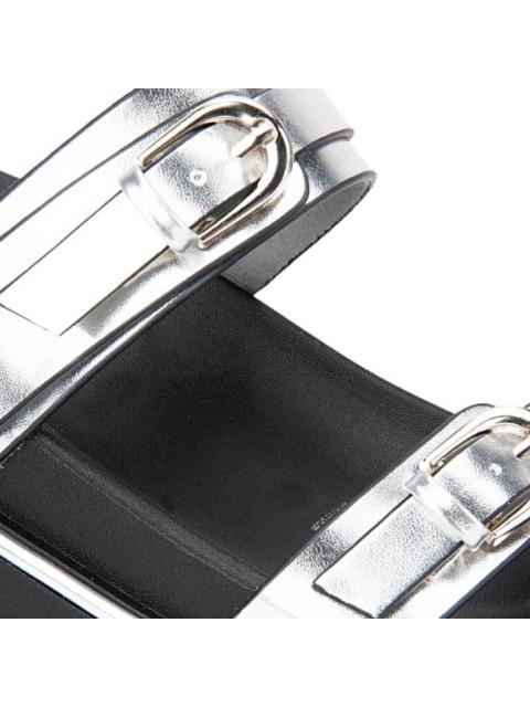SANDALIA METALICA PLATA VI LINE