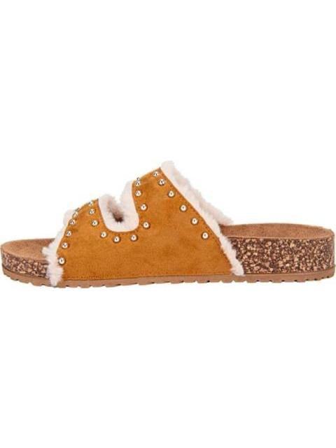 SANDALIA ESTOPEROLES CAMEL VI LINE FASHION