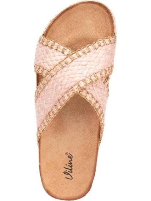 SANDALIA RAFIA ROSA VI LINE