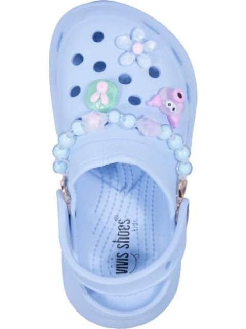 SANDALIA SUECA CON PINES AZUL CIELO VIVIS SHOES KIDS