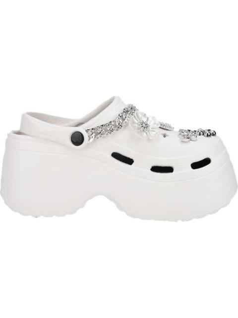 SANDALIA ZUECO BLANCO BANANA PRICE