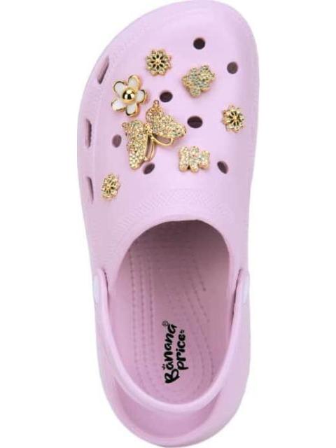 SANDALIA ZUECO LILA BANANA PRICE