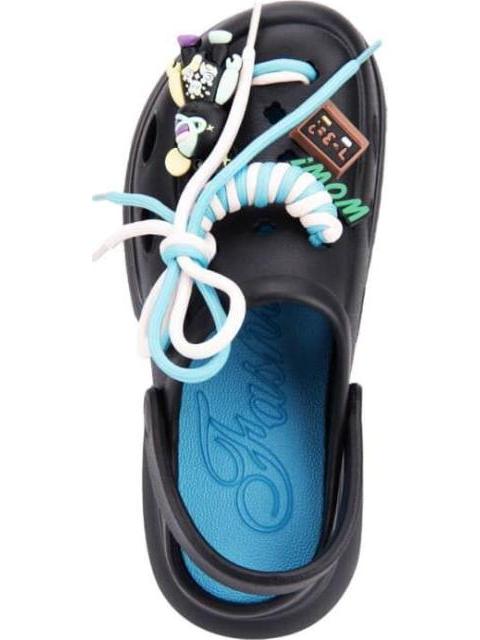 SANDALIA ZUECO NEGRO BANANA PRICE