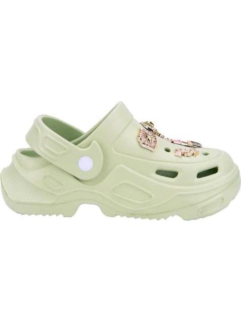 SANDALIA ZUECO VERDE BANANA PRICE