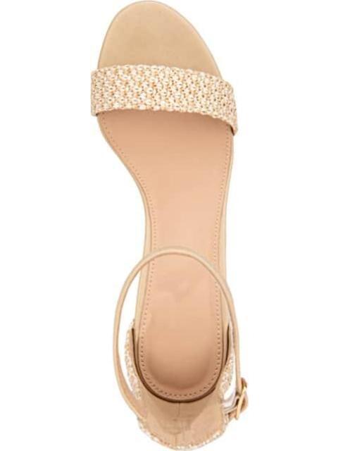 SANDALIA TACON ANCHO BEIGE YAELI