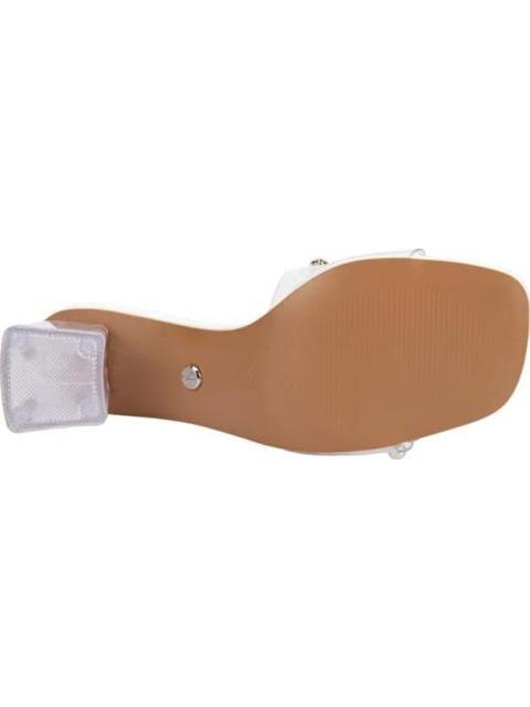 SANDALIA TACON ANCHO BLANCO THALIA SODI