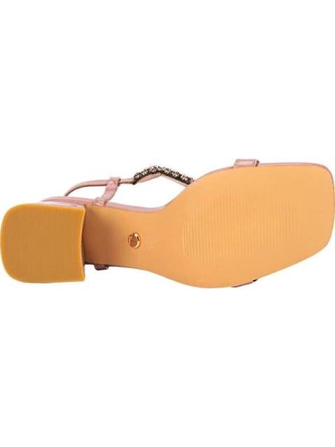 SANDALIA CON BRILLOS ROSA THALIA SODI