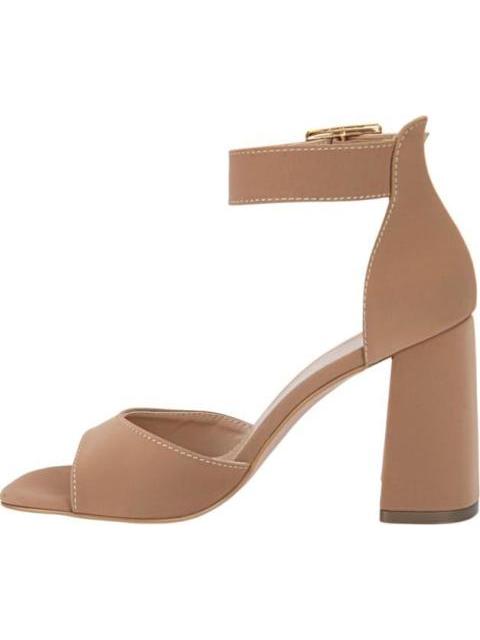 SANDALIA TACON ANCHO CAMEL YAELI
