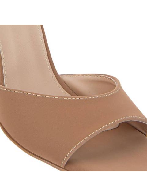 SANDALIA TACON ANCHO CAMEL YAELI