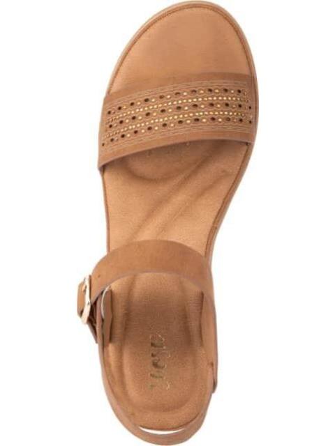 SANDALIA CONFORT CAMEL SHOSH