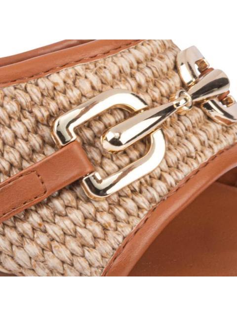 SANDALIA TACON CUADRADO CAMEL YAELI FASHION