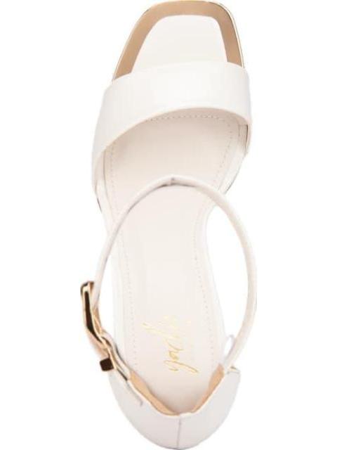 SANDALIA TACON DELGADO BEIGE/HUESO YAELI FASHION