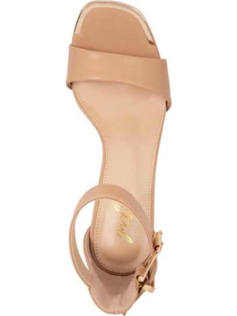 SANDALIA TACON DELGADO CAMEL YAELI FASHION
