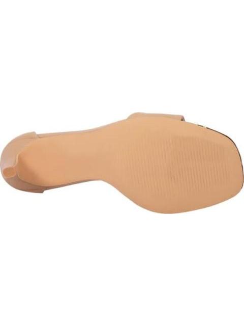 SANDALIA TACON DELGADO CAMEL YAELI FASHION