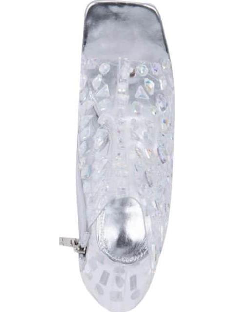 SANDALIA MICA CON BRILLOS PLATA THALIA SODI