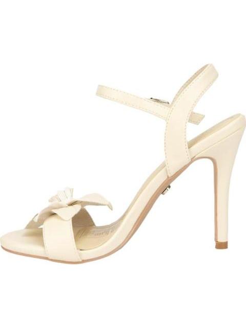 SANDALIA FLOR BEIGE/HUESO THALIA SODI