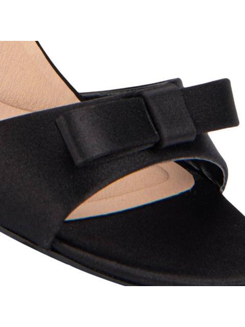 SANDALIA MOÑO NEGRO YAELI FASHION