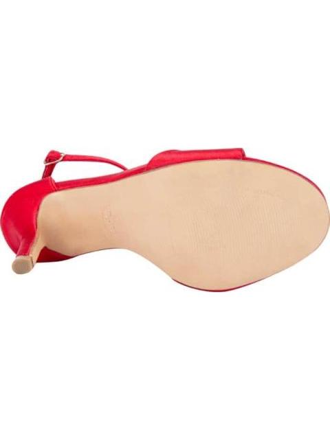 SANDALIA MOÑO ROJO YAELI FASHION