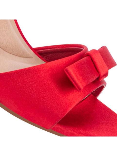 SANDALIA MOÑO ROJO YAELI FASHION