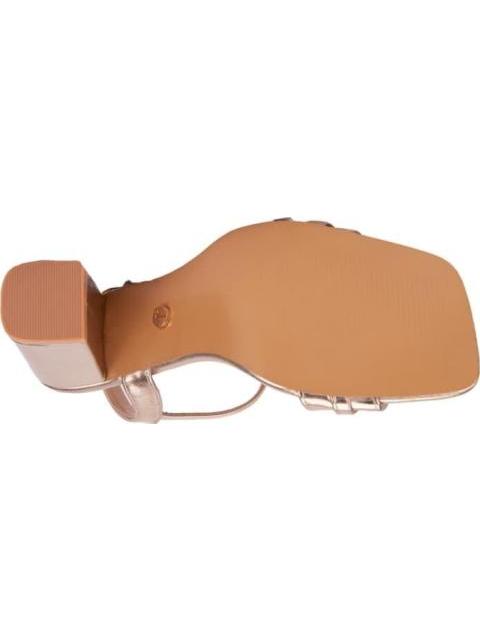 SANDALIA CON BRILLOS ORO THALIA SODI