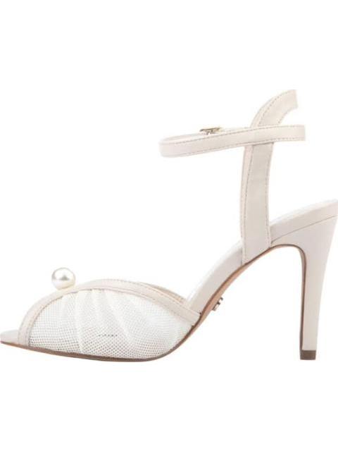 SANDALIA TACON DELGADO BEIGE/HUESO THALIA SODI