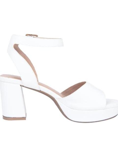 SANDALIA TACON PLATAFORMA BLANCO YAELI