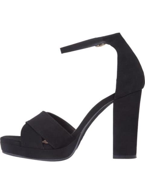 SANDALIA TACON PLATAFORMA NEGRO YAELI