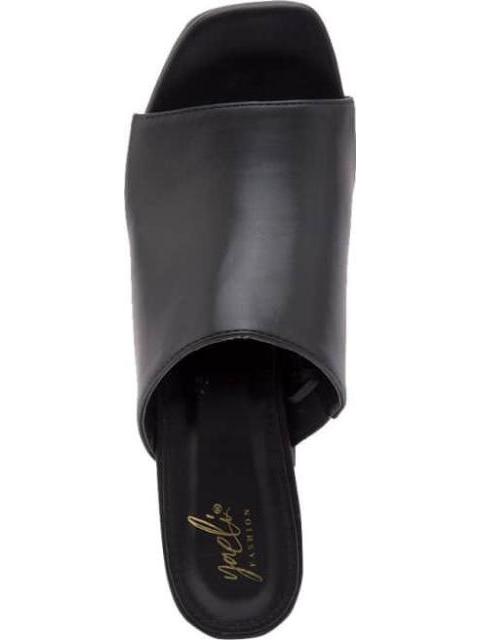 SANDALIA TACON PLATAFORMA NEGRO YAELI FASHION