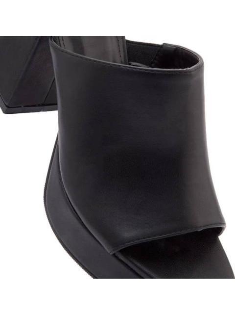 SANDALIA TACON PLATAFORMA NEGRO YAELI FASHION