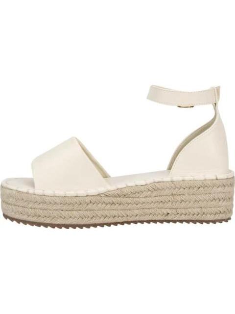 SANDALIA PLANA BEIGE/HUESO VI LINE